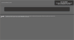 Desktop Screenshot of camcontest.com
